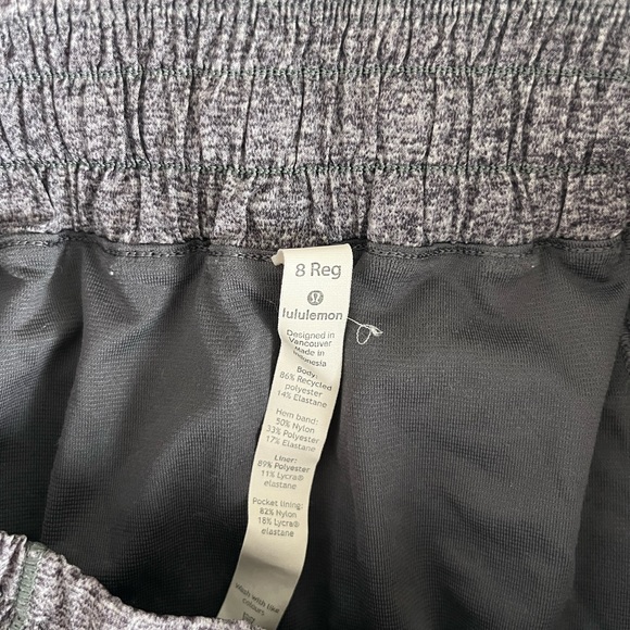 Grey Lululemon hotty hot Shorts - Picture 3 of 3